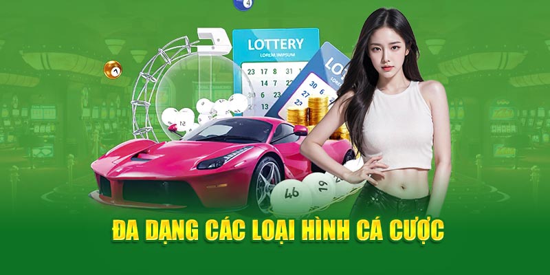 TP Lottery đa dạng các loại hình cá cược 