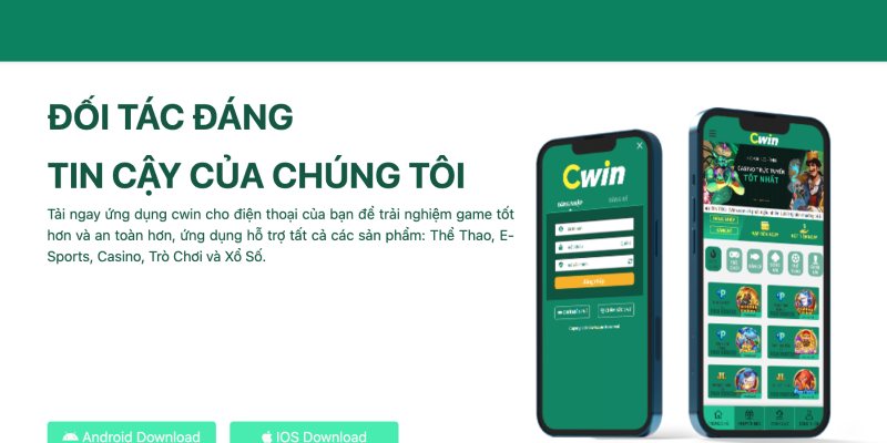 Tải app Cwin cho iOS